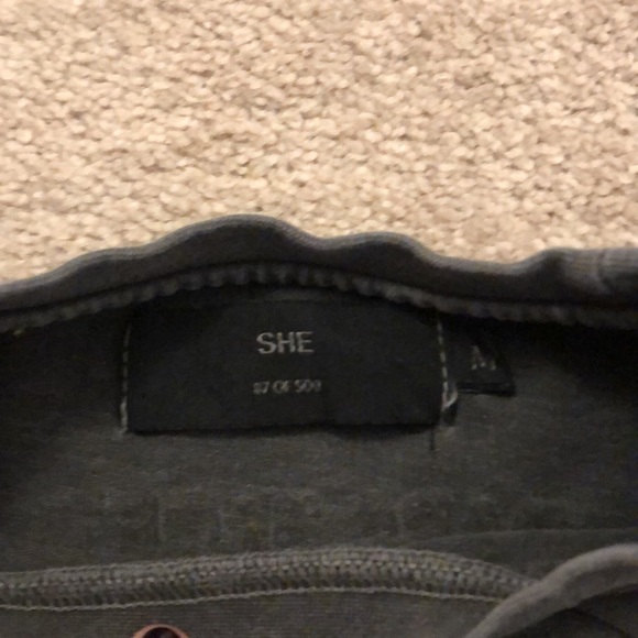 Darc Sport, Womens M, Cropped Tee, Grey - Picture 2 of 3